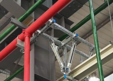 张家港该抗震支架的整体式支吊架结构协调性好